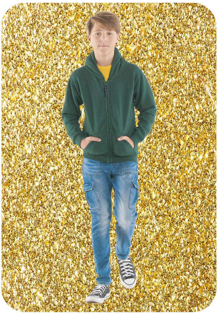 Children's Hooded Sweatshirt with zip