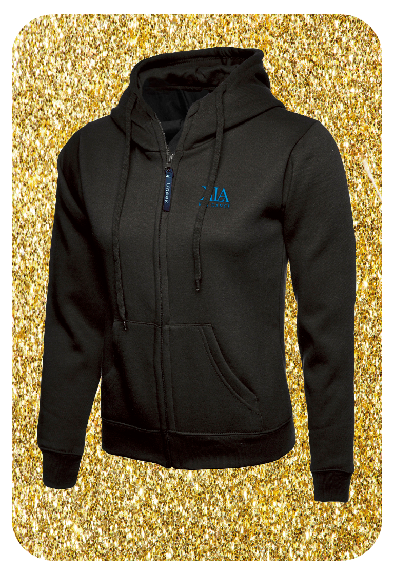Ladies Classic Full Zip Hooded Sweatshirt