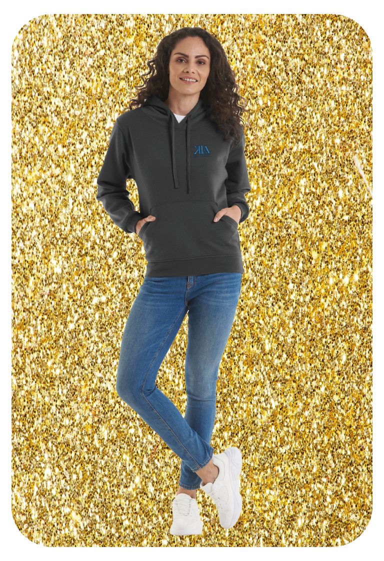 Ladies Deluxe Hooded Sweatshirt